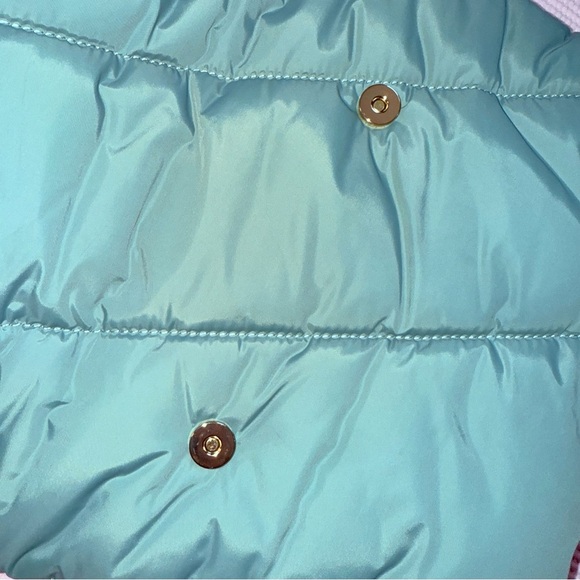 PrettyLittleThing Light Blue Puffer Clutch - Picture 7 of 10